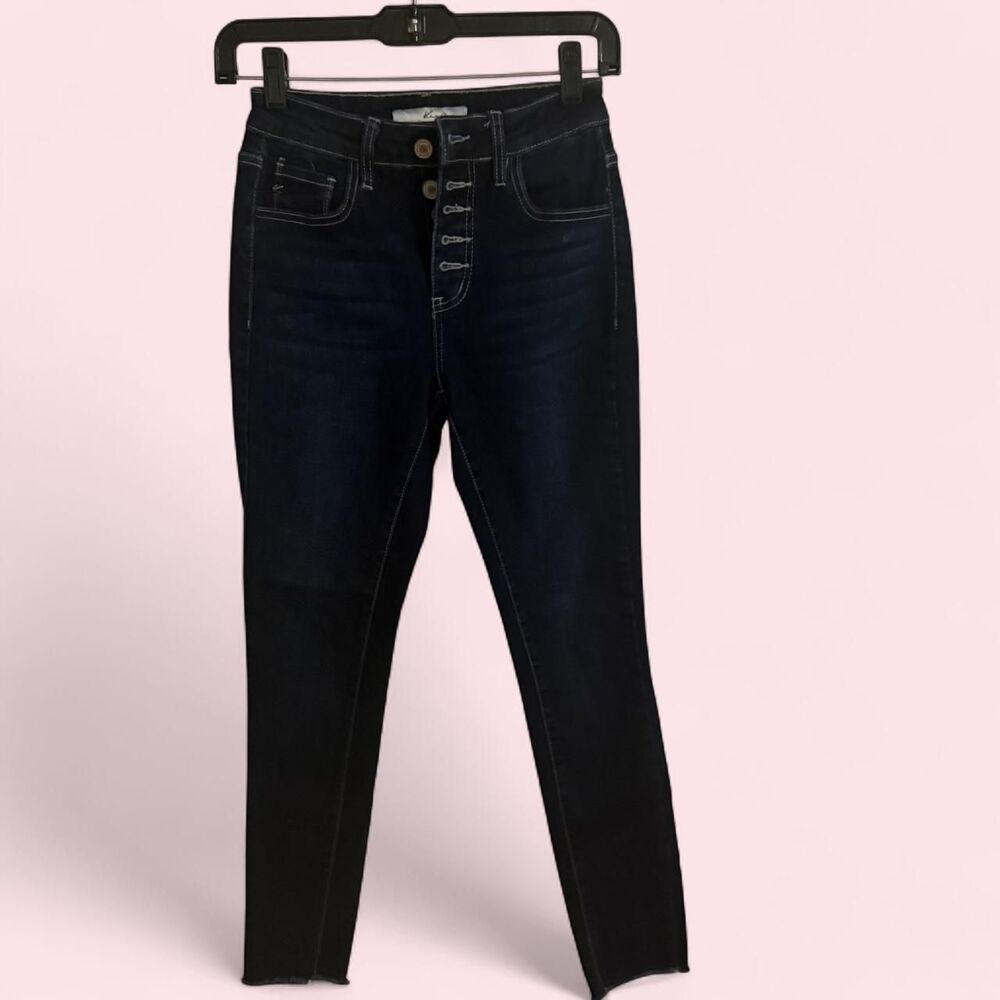 Kancan Jeans Womens 0 Blue Skinny Denim Pants